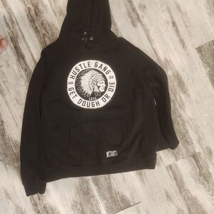Hustle Gang Black Crewneck Sweater